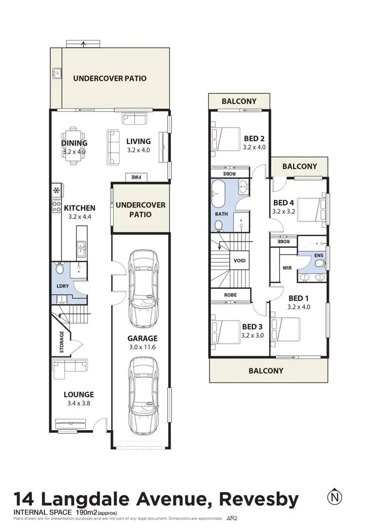 Floorplan of Homely house listing, 14 Langdale Avenue, Revesby NSW 2212