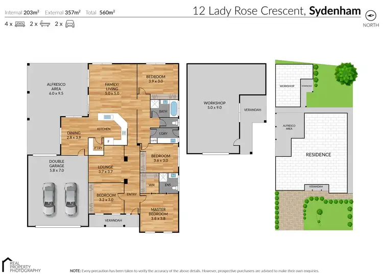 Floorplan of Homely house listing, 12 Lady Rose Crescent, Sydenham VIC 3037
