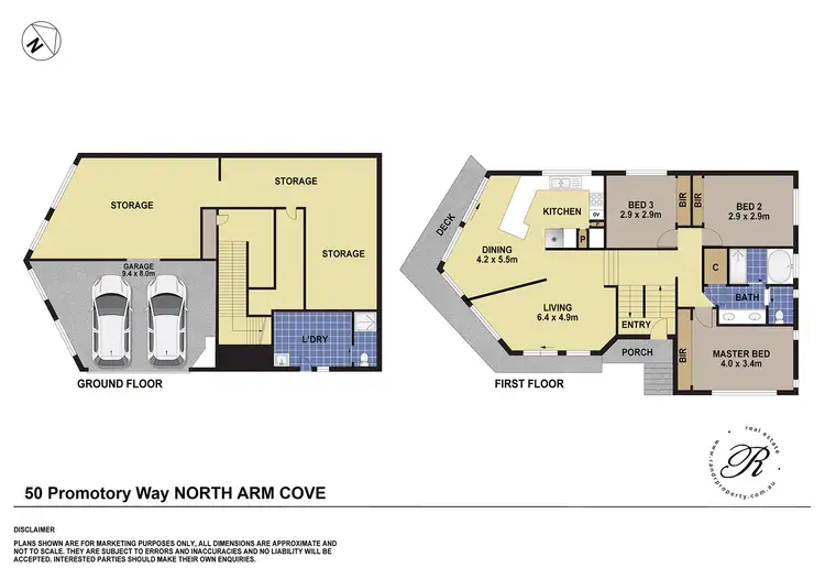 Floorplan of Homely house listing, 50 Promontory Way, North Arm Cove NSW 2324