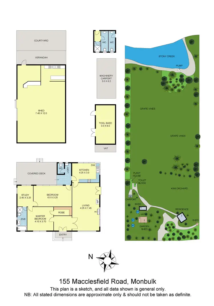 Floorplan of Homely house listing, 155 Macclesfield Road, Monbulk VIC 3793