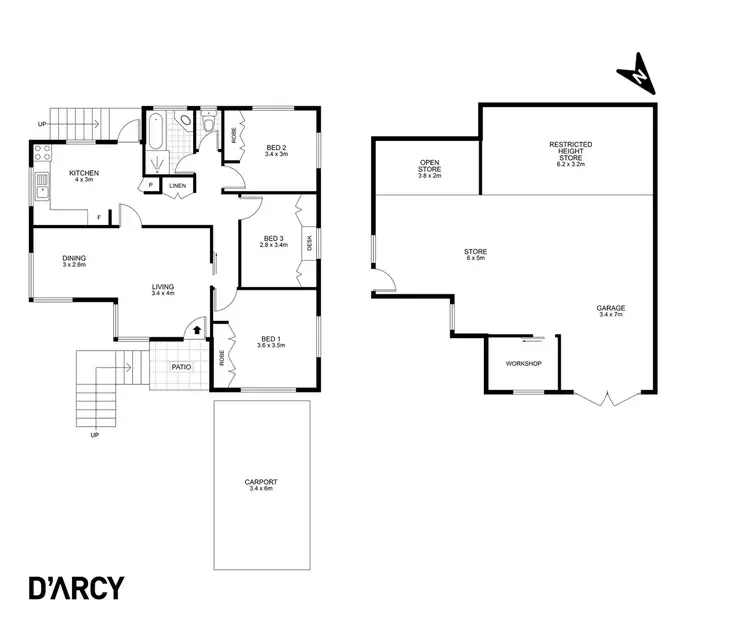 Floorplan of Homely house listing, 30 Arinya Road, Ashgrove QLD 4060