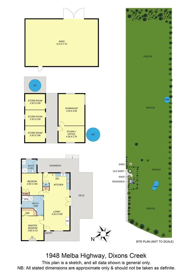 Floorplan of Homely rural property listing, 1948 Melba Highway, Dixons Creek VIC 3775