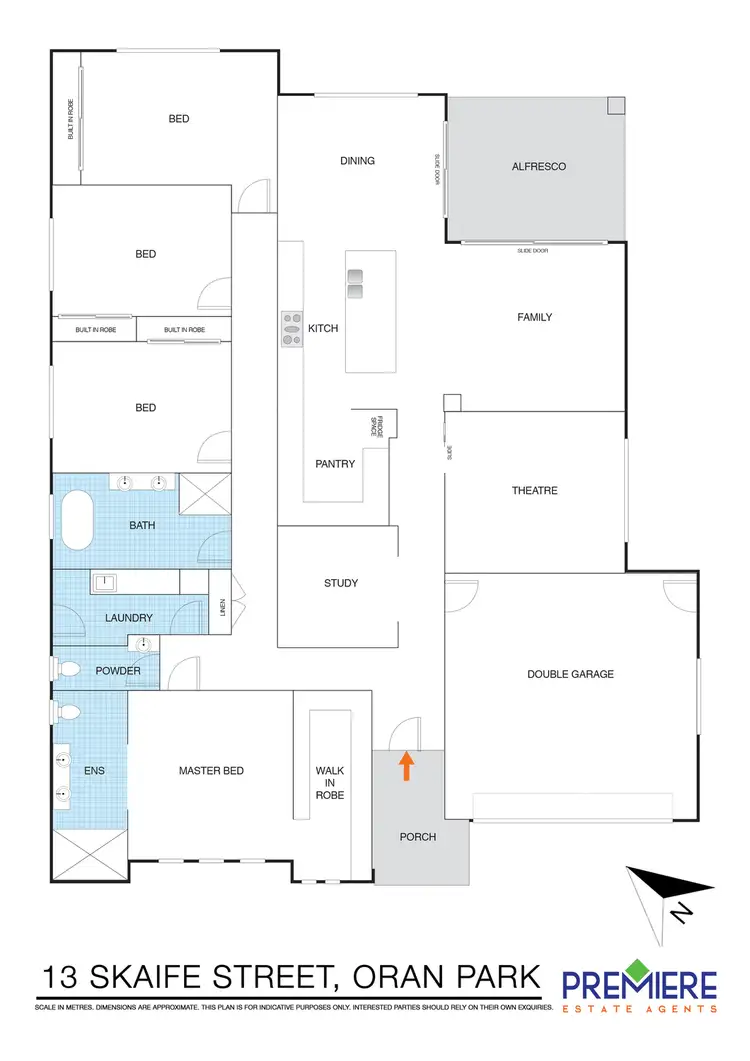 Floorplan of Homely house listing, 13 Skaife Street, Oran Park NSW 2570