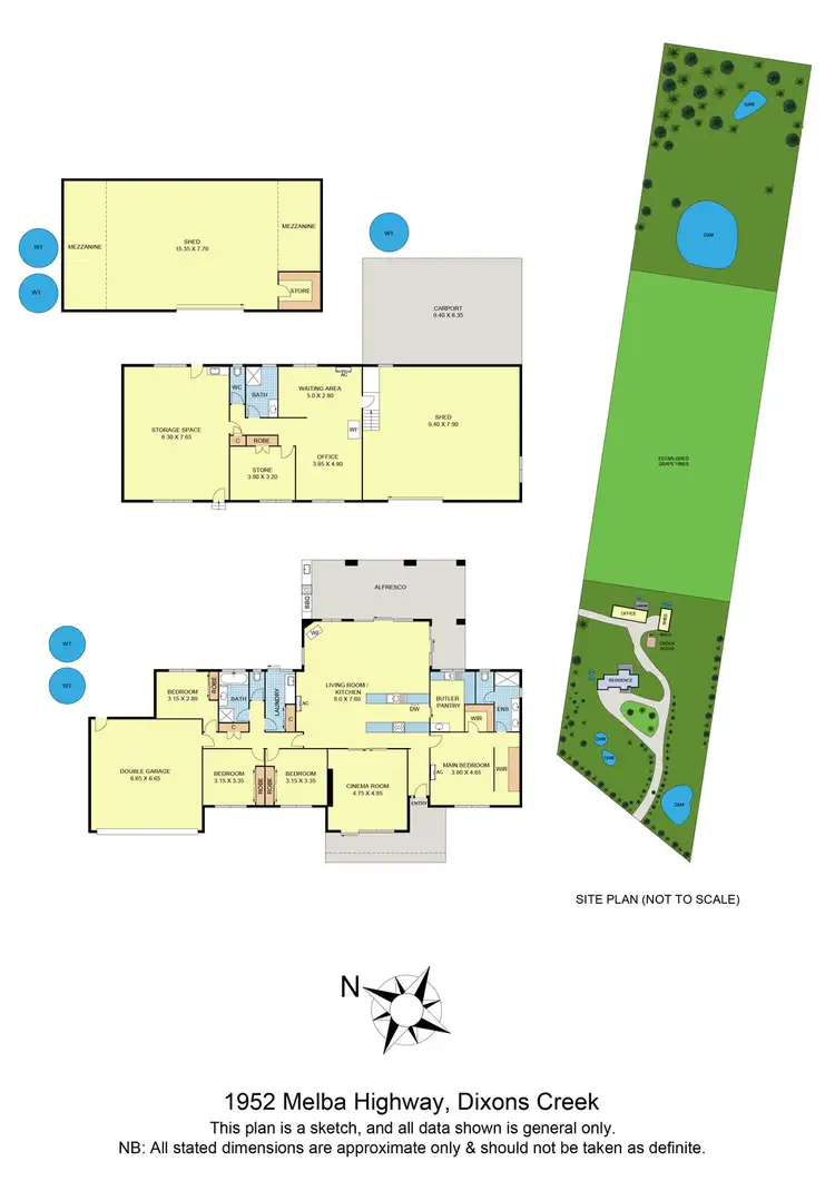 Floorplan of Homely rural property listing, 1952 Melba Highway, Dixons Creek VIC 3775