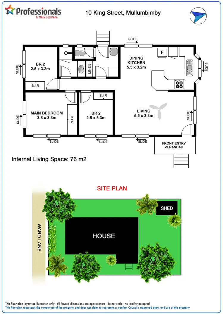 Floorplan of Homely house listing, 10 King Street, Mullumbimby NSW 2482