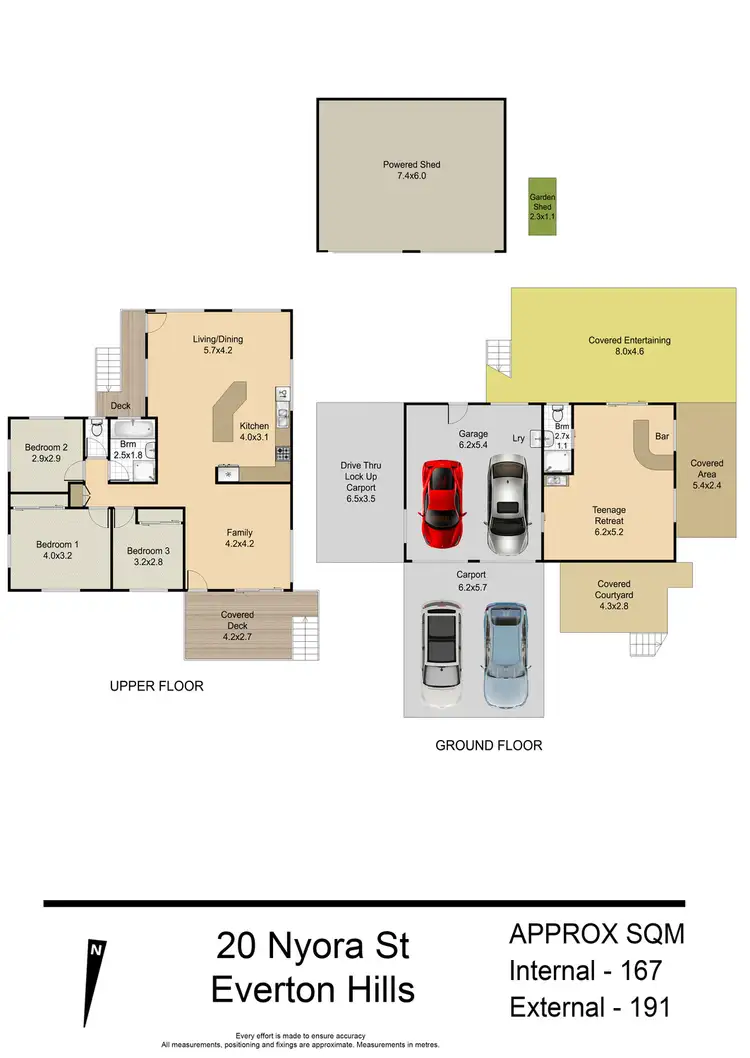 Floorplan of Homely house listing, 20 Nyora Street, Everton Hills QLD 4053