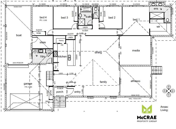 Floorplan of Homely house listing, 15 Ada Place, Bowen QLD 4805