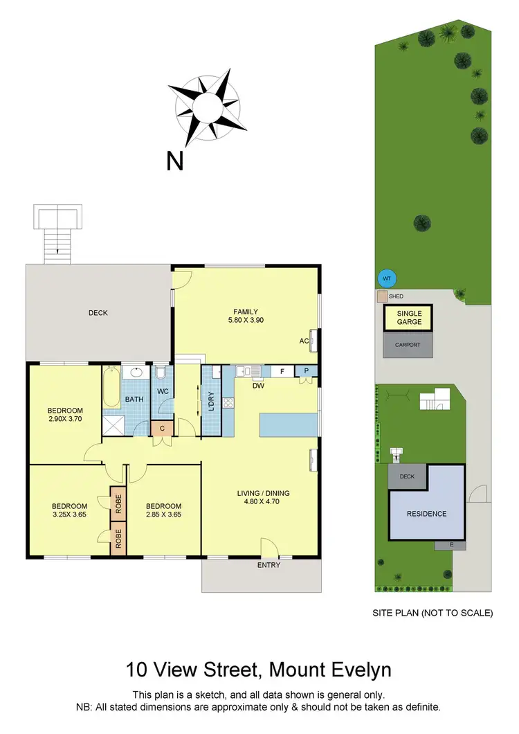 Floorplan of Homely house listing, 10 View Street, Mount Evelyn VIC 3796