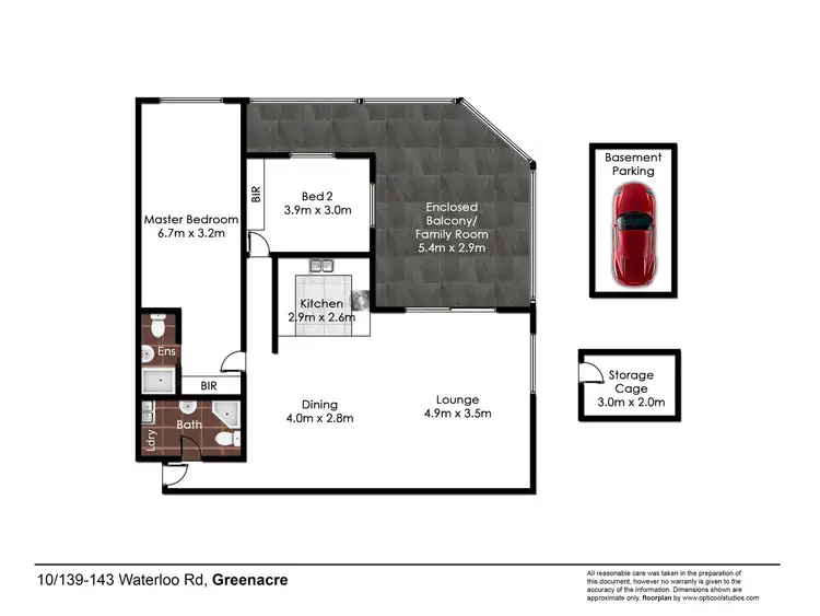 Floorplan of Homely apartment listing, 10/139-143 Waterloo Road, Greenacre NSW 2190