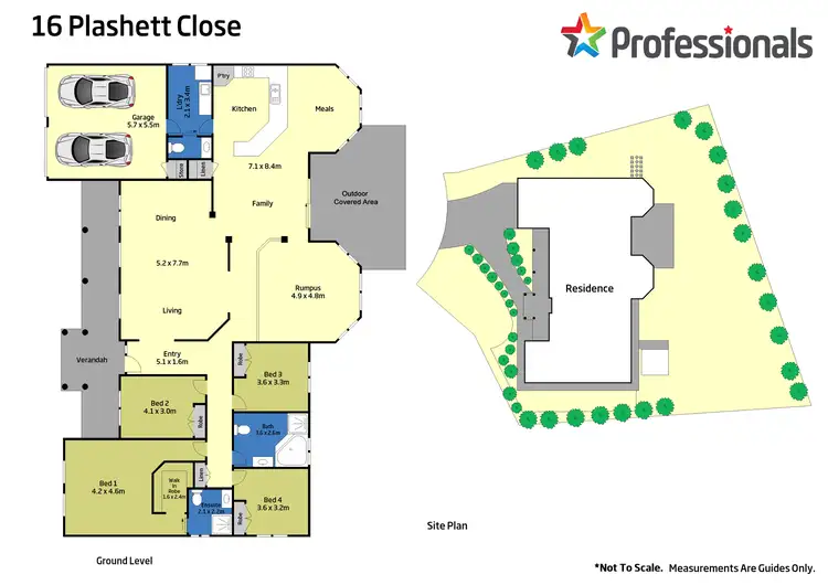 Floorplan of Homely house listing, 16 Plashett Close, Muswellbrook NSW 2333