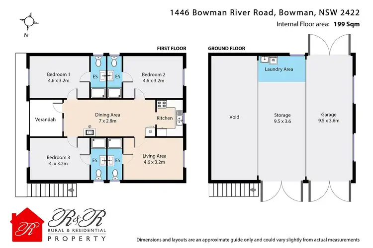 Floorplan of Homely rural property listing, 1446 Bowman River Road, Gloucester NSW 2422