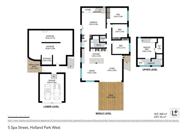 Floorplan of Homely house listing, 5 Spa Street, Holland Park West QLD 4121