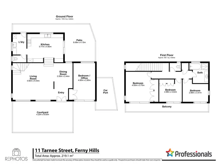 Floorplan of Homely house listing, 11 Tarnee Street, Ferny Hills QLD 4055
