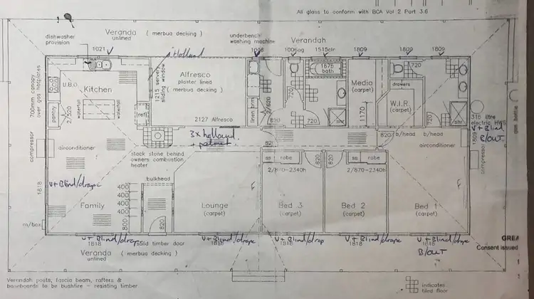 Floorplan of Homely rural property listing, 1239A Toolamba Road, Toolamba VIC 3614