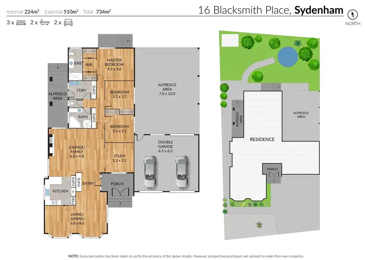 Floorplan of Homely house listing, 16 Blacksmith Place, Sydenham VIC 3037