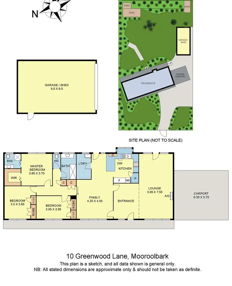 Floorplan of Homely house listing, 10 Greenwood Lane, Mooroolbark VIC 3138