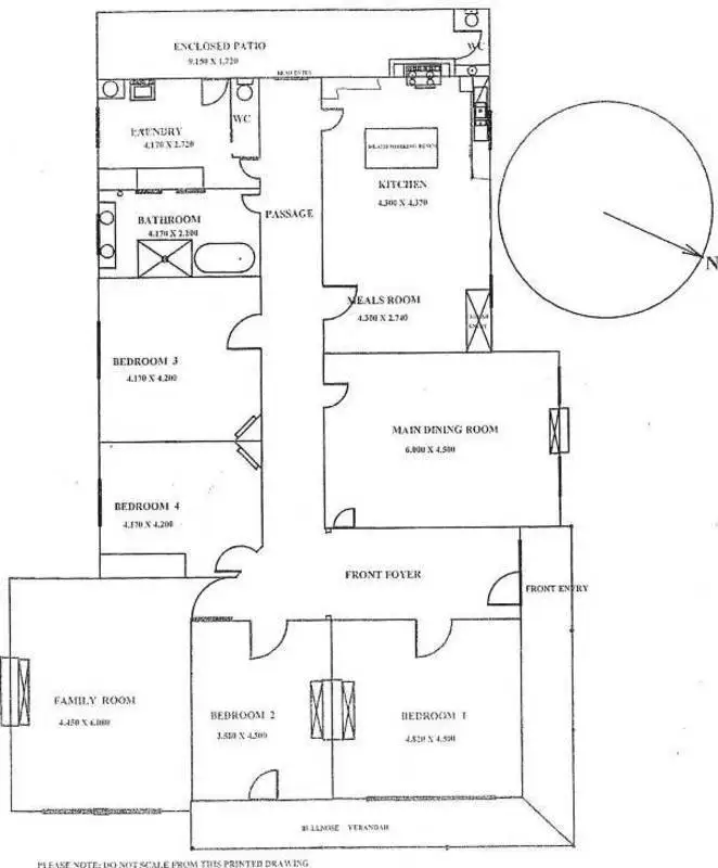 Floorplan of Homely house listing, 21 Julia Terrace, Kadina SA 5554