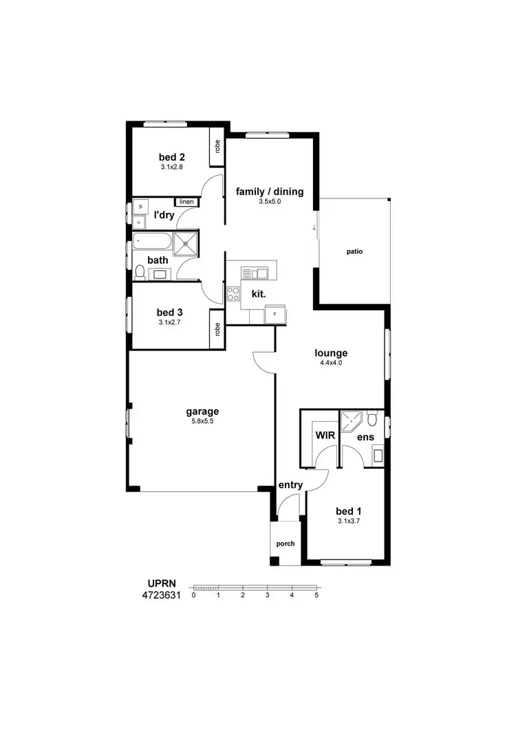 Floorplan of Homely house listing, Address available on request