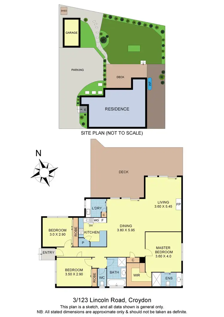 Floorplan of Homely house listing, 3/123 Lincoln Road, Croydon VIC 3136