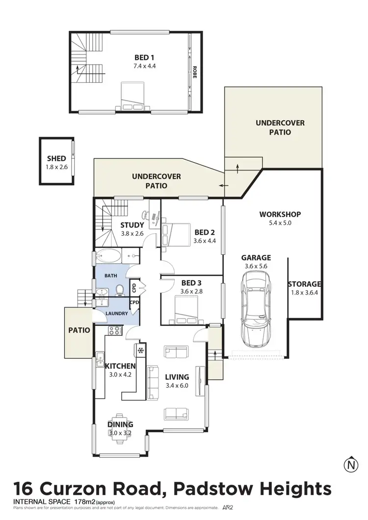 Floorplan of Homely house listing, 16 Curzon Road, Padstow Heights NSW 2211