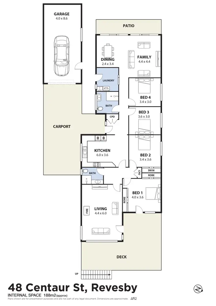 Floorplan of Homely house listing, 48 Centaur Street, Revesby NSW 2212