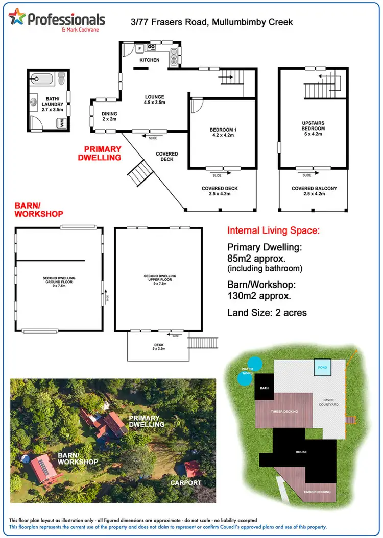 Floorplan of Homely rural property listing, 3/77 Frasers Road, Mullumbimby Creek NSW 2482
