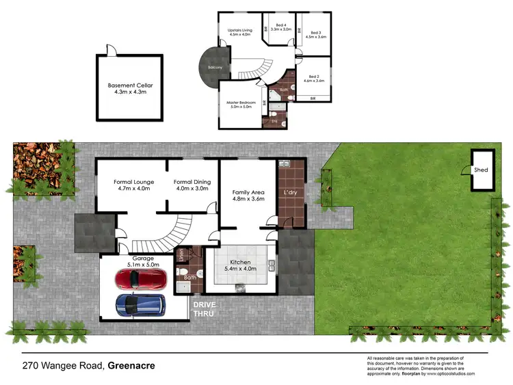 Floorplan of Homely house listing, 270 Wangee Road, Greenacre NSW 2190