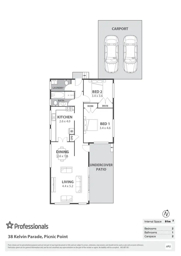 Floorplan of Homely house listing, 38 Kelvin Parade, Picnic Point NSW 2213