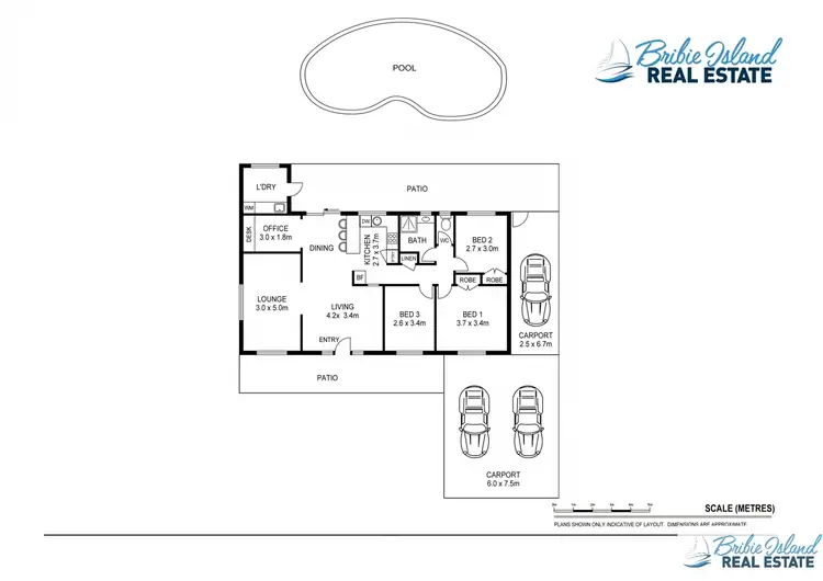Floorplan of Homely house listing, 10 Dianthus Avenue, Banksia Beach QLD 4507