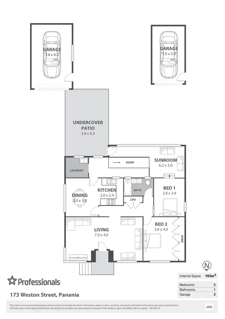 Floorplan of Homely house listing, 173 Weston Street, Panania NSW 2213