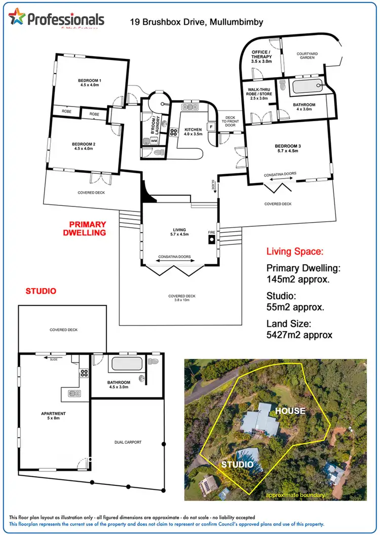Floorplan of Homely house listing, 19 Brushbox Drive, Mullumbimby NSW 2482