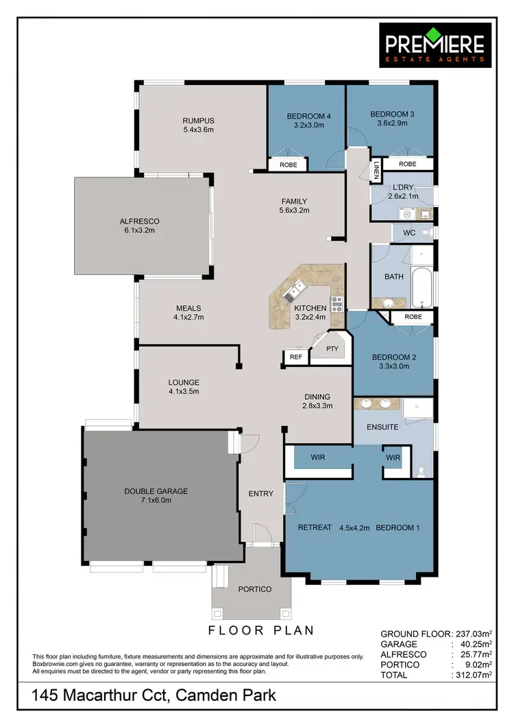 Floorplan of Homely house listing, 145 Macarthur Circuit, Camden Park NSW 2570