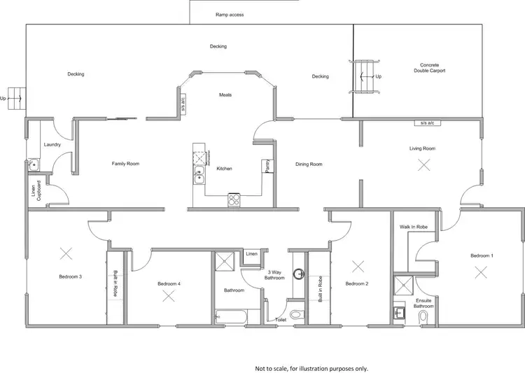 Floorplan of Homely house listing, 40 Victoria Street, Yorketown SA 5576
