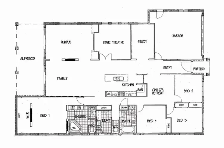 Floorplan of Homely house listing, 12 Tradition Place, Coomera Waters QLD 4209