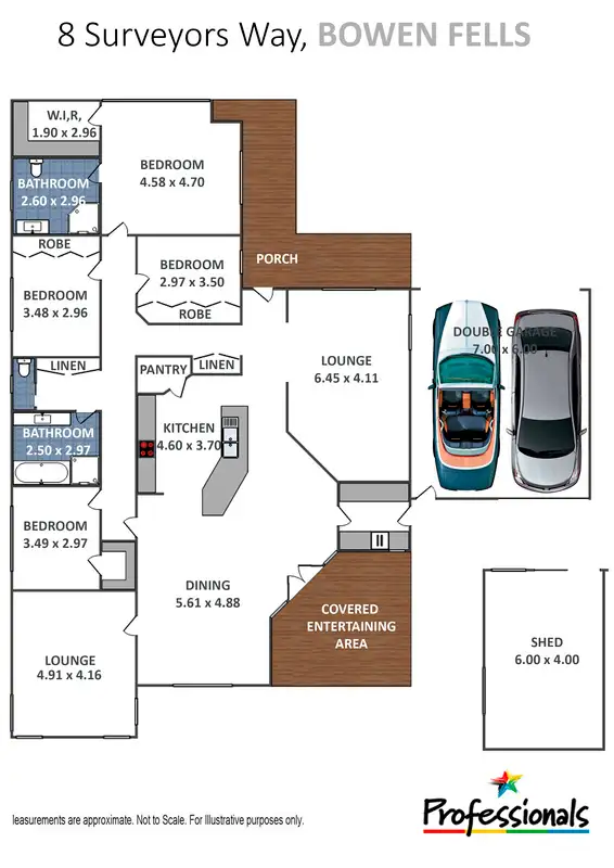 Floorplan of Homely house listing, 8 Surveyors Way, Lithgow NSW 2790