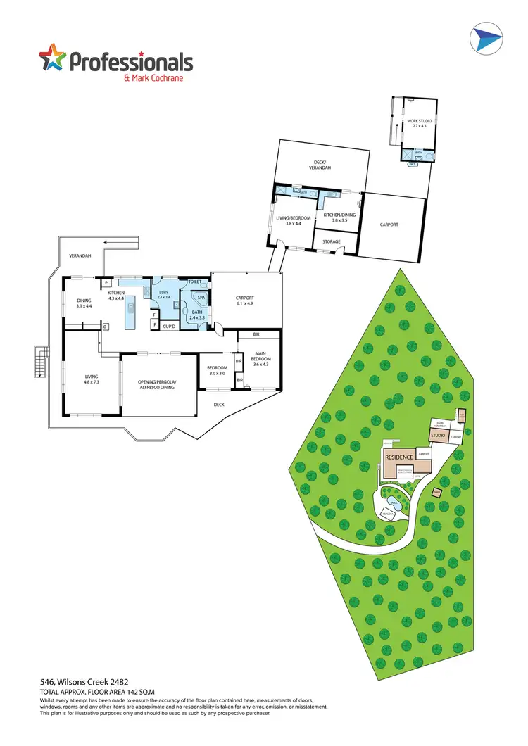Floorplan of Homely rural property listing, 546 Wilsons Creek Road, Wilsons Creek NSW 2482