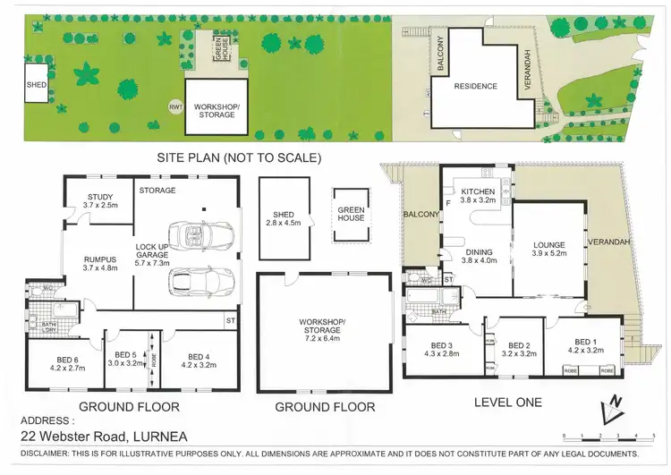 Floorplan of Homely house listing, 22 Webster Road, Lurnea NSW 2170