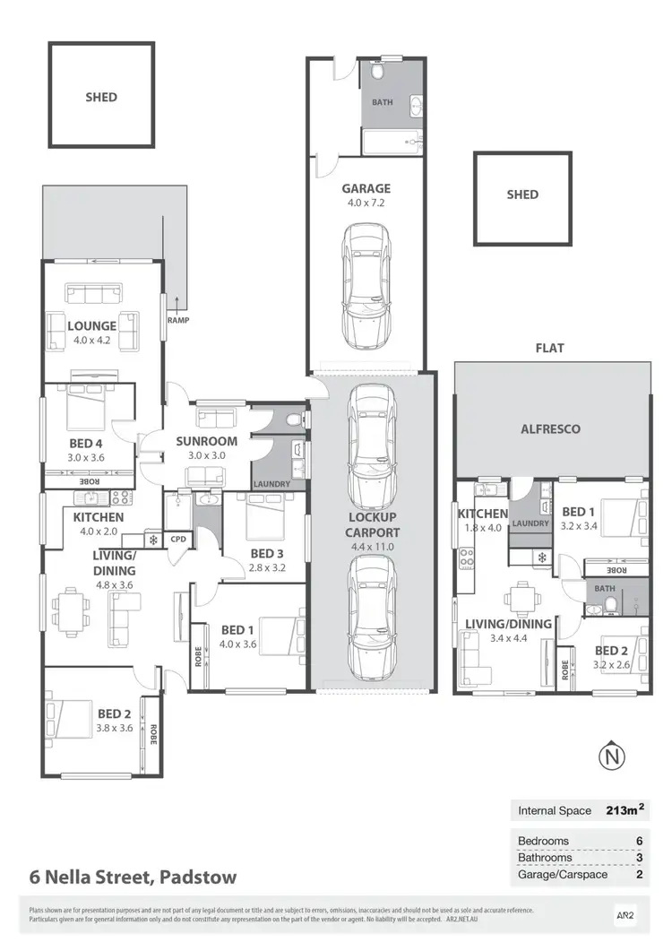 Floorplan of Homely house listing, 6 Nella Street, Padstow NSW 2211