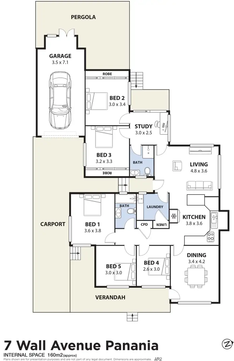 Floorplan of Homely house listing, 7 Wall Avenue, Panania NSW 2213
