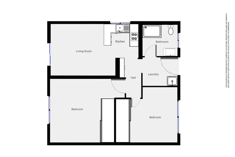 Floorplan of Homely unit listing, 10/473-479 McCoombe Street, Mooroobool QLD 4870