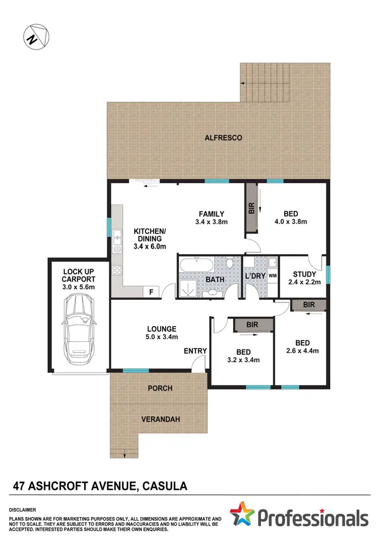 Floorplan of Homely house listing, 47 Ashcroft Avenue, Casula NSW 2170