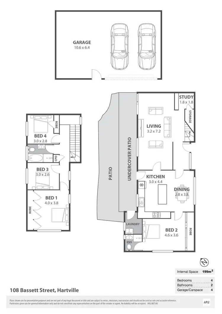 Floorplan of Homely house listing, 108 Bassett Street, Hurstville NSW 2220