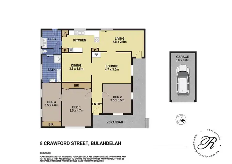 Floorplan of Homely house listing, 8 crawford Street, Bulahdelah NSW 2423