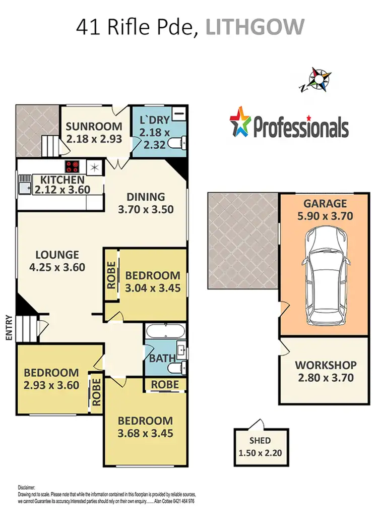 Floorplan of Homely house listing, 41 Rifle Parade, Lithgow NSW 2790
