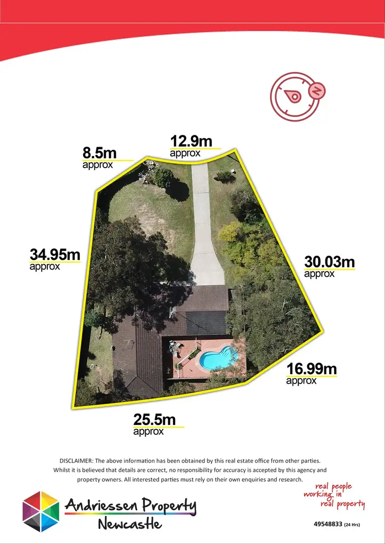 Floorplan of Homely house listing, 15 Jarrod Close, Charlestown NSW 2290