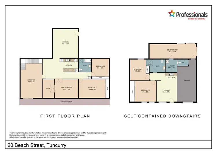 Floorplan of Homely house listing, 20 Beach Street, Tuncurry NSW 2428