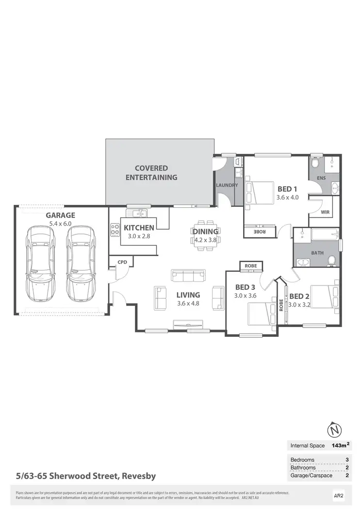 Floorplan of Homely villa listing, 5/63-65 Sherwood Street, Revesby NSW 2212