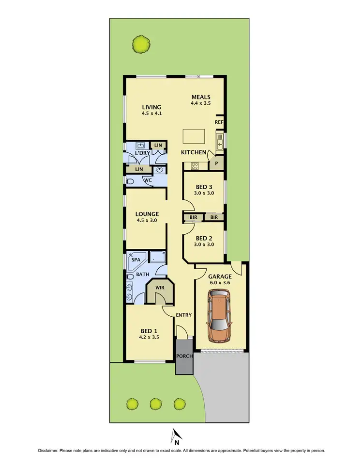 Floorplan of Homely house listing, 76 Moor Park Drive, Craigieburn VIC 3064