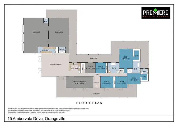 Floorplan of Homely rural property listing, 15 Ambervale Drive, Orangeville NSW 2570