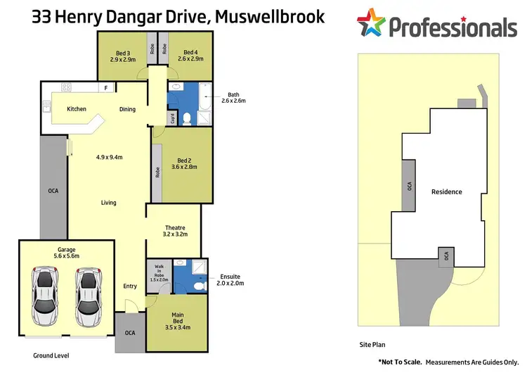 Floorplan of Homely house listing, 33 Henry Dangar Drive, Muswellbrook NSW 2333
